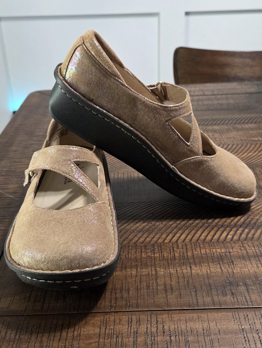 Alegria Dayna Desert Essence Womens US 7-7.5 Slip Resist Mary Jane Shoes DAY-684